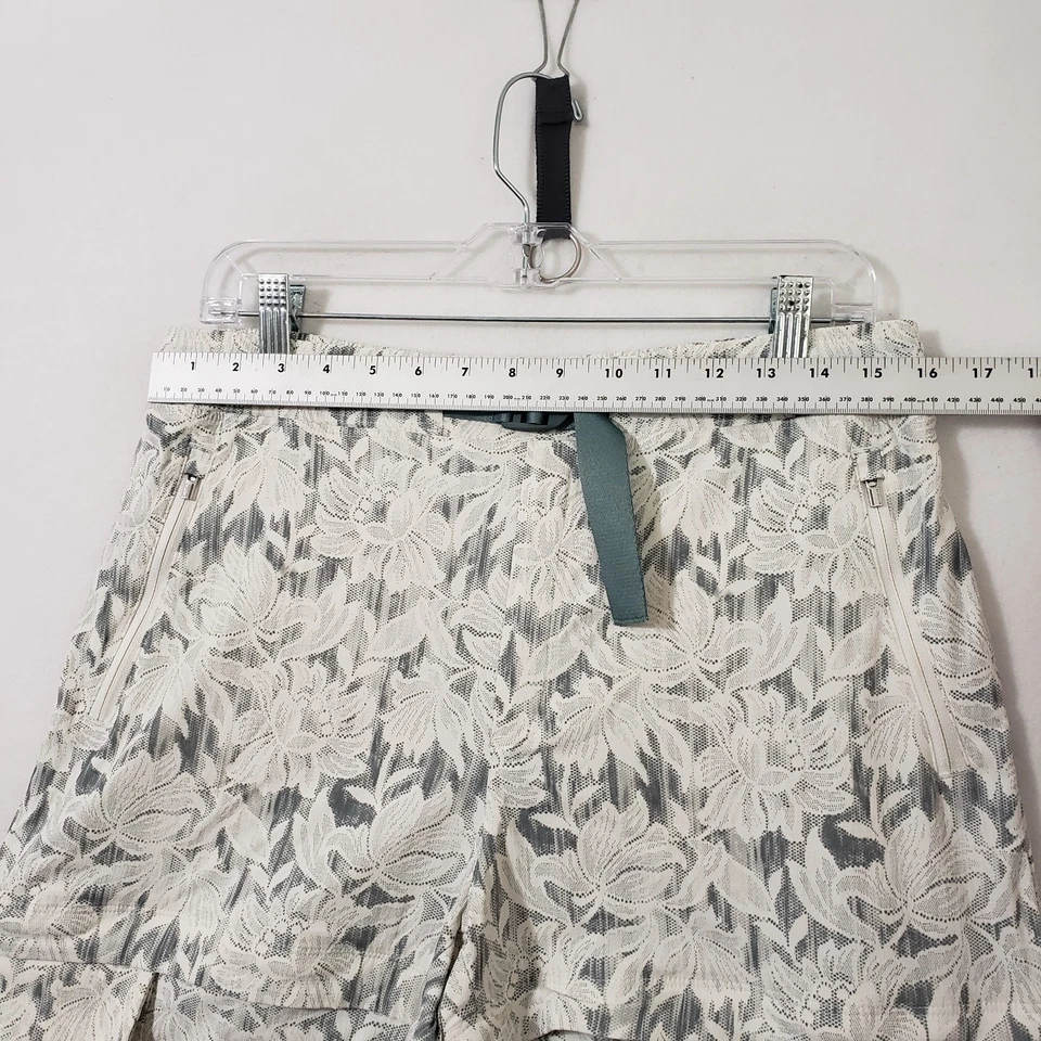 Athleta Trekkie 可调式远足裤腰带女式 12 Ethereal Bloom 拉链 — 第 3/4 张图片