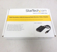 StarTech USB to DVI Adapter External Video  Graphics Card USB2DVIE3