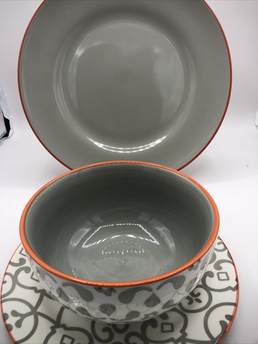 Baum Brothers Baum Phara Sky Dinnerware BAUM PHARA SKY Blue Set Of