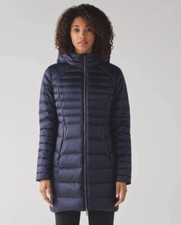 Lululemon Brave The Cold Jacket Black Night - Size 12 - Rrp £248 - Bnwt