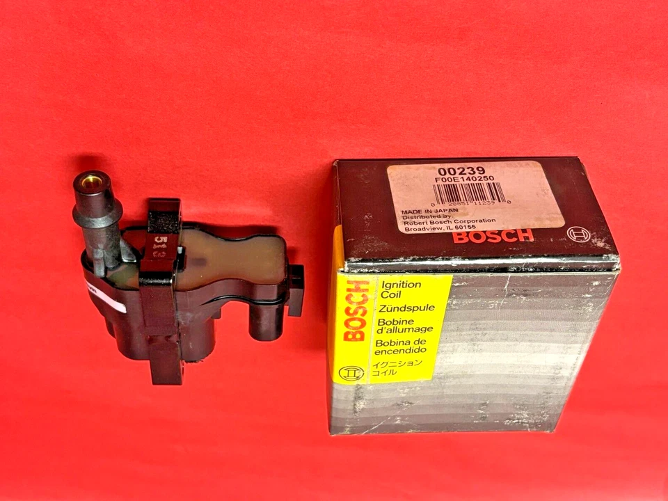 Bobina de encendido - Nuevo Bosch 00239 para 90-96 Nissan 300ZX Infinity J30 hecho en Japón Foto 2 de 4