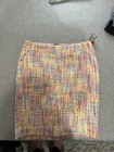 Target Women's Merona PINK Tweed Straight Lined Skirt NWT Size 2 — photo 1