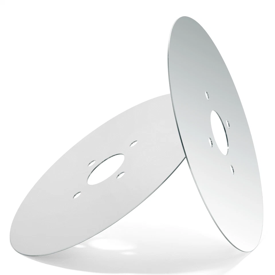 Mirror Polished Stainless Steel Wheel Disc Plates for Harley TRI GLIDE FLHTCUTG - Image 2 of 4