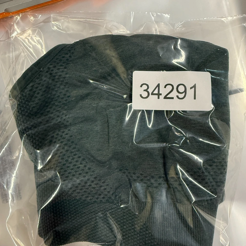 Unbranded Activewear Sport Bra Women M Medium Green Sleeveless Racerback Active - Image 3 of 3