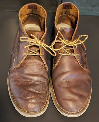 RED WING SHOES 3322 Leather Brown Size 9 D Men display picture 1