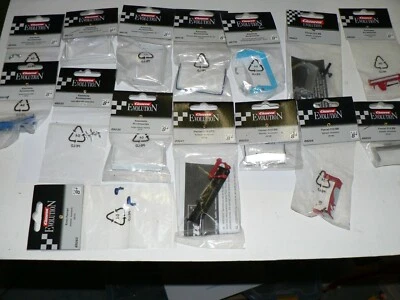 Carrera Evolution Digital 132 Pro-X Kleinteile Spoiler Spiegel Wischer Auspuff 1