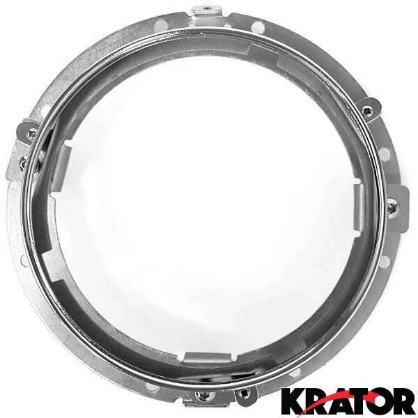 Anillo de faro LED de 7" para Harley Davidson Road King Classic FLHRC 2007-2013 Foto 3 de 4