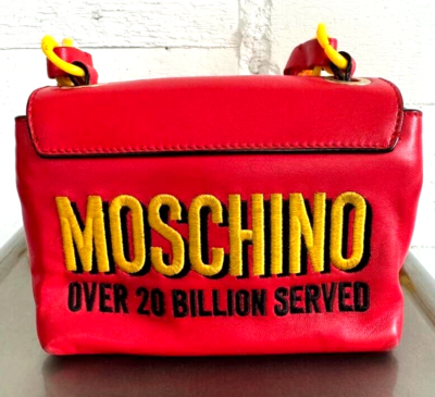 MOSCHINO McDonald's AW Collection 2014 Plastic Chain Crossbody