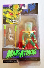 MARS ATTACKS 6" Martian Supreme Commander Trendmasters NOC NIB Movie Toy