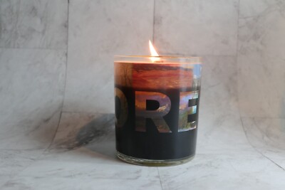 Color Changing! State of Oregon Landscapes Heat Sensitive Candle