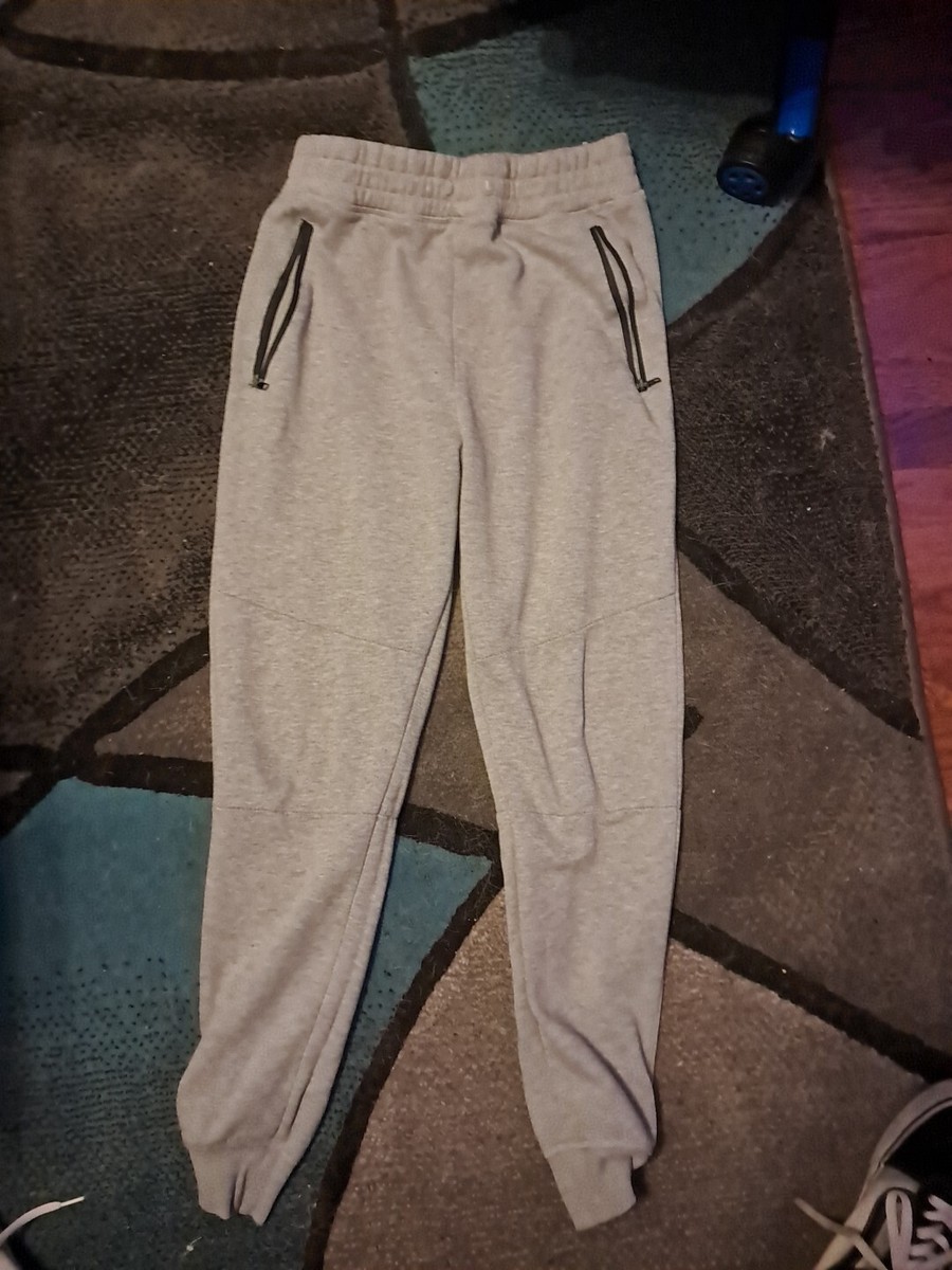 Rue 21 Grey Cuffed Zipper Pockets Small Joggers