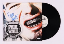 Paul Wall Signed The Peoples Champ Vinyl Record Album (JSA) E2