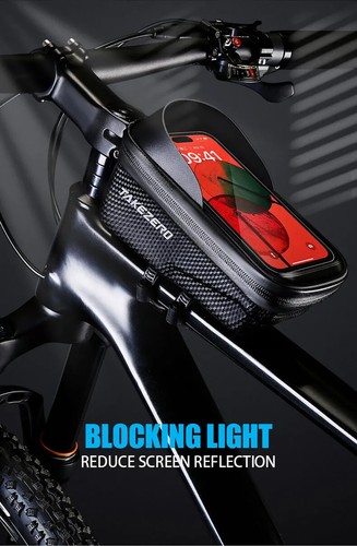 Bolsa rígida para bicicleta de montaña EVA - Bolsa de barra delantera de liberación rápida nueva - Imagen 11 de 13