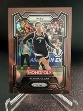 2024 Panini Prizm Monopoly WNBA - Brown Prizm #7 Alysha Clark # 206/249