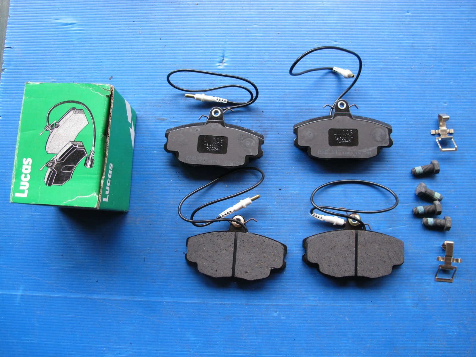 Plaquettes de freins Lucas à friction stable pour Citroën ZX