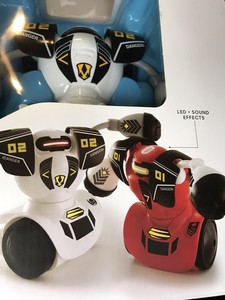 sharper image rc robot combat