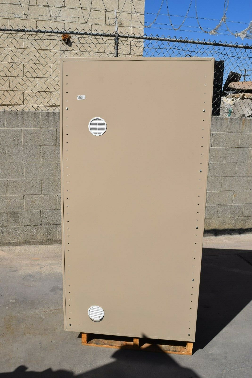 Sandusky Lee Combination Storage Wardrobe Closet Cabinet 36 x 24 x 72 In Metal