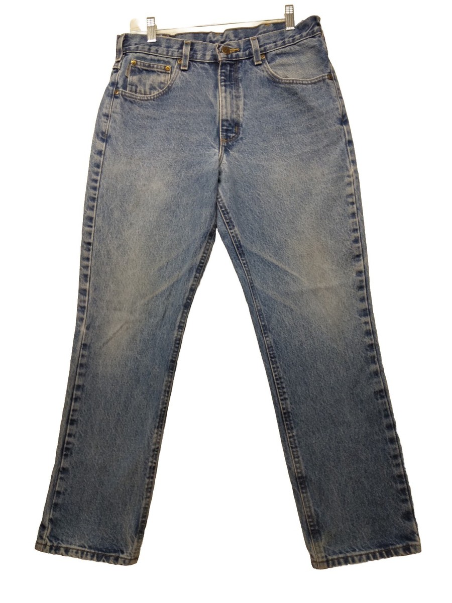 Carhartt B18 DST Jeans 33x28 Traditional Fit Heavyweight Pocket Tapered  Leg