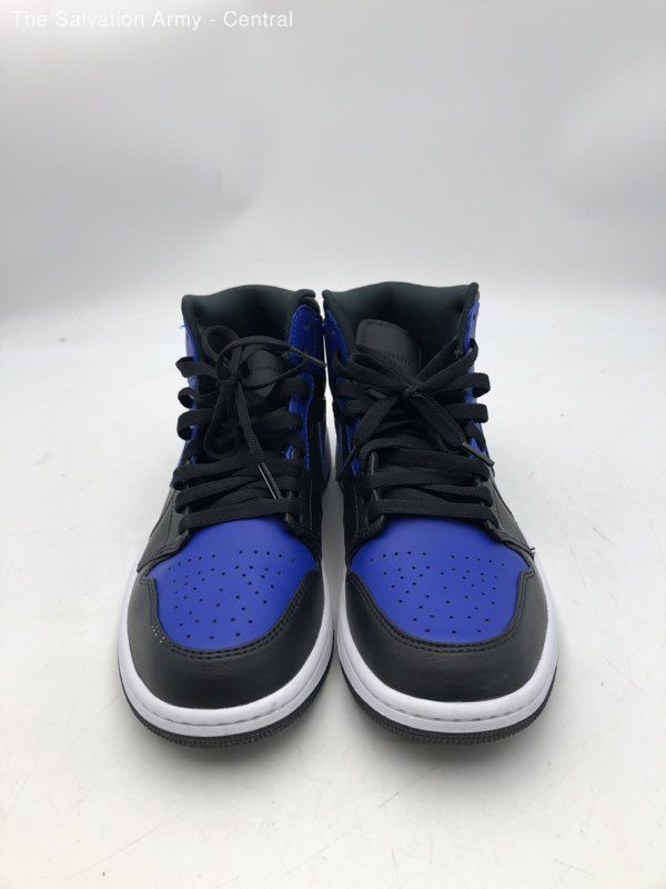 Nike Men Air Jordan 1 Mid Hyper Royal 554724077 Blue Black Basketball