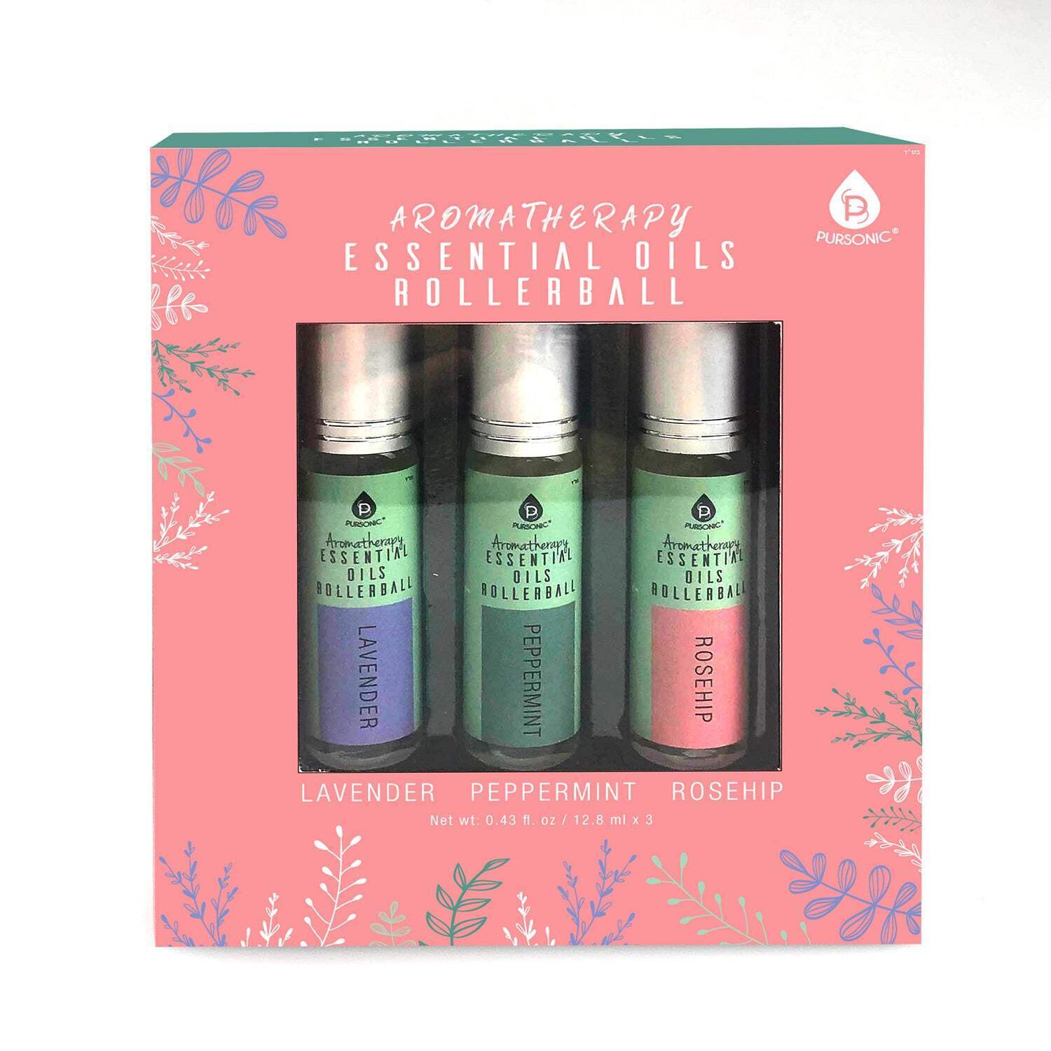 Rollerballs (lavender, Peppermint, Rosehip)