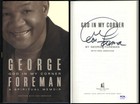 George Foreman SIGNED God In My Corner HC 1st Ed Pr PSA/DNA AUTOGRAPHED Boxing