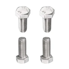 DTGN M12x30mmDxH Hex Bolts - 4Pack - Good for Machine Tools - 304 Stainless S...