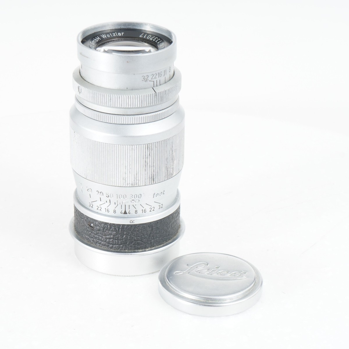 Leica Leitz Elmar 9cm (90mm) f/4 LTM L39 Screw Mount Rangefinder