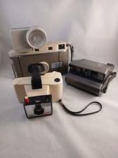 Lot 3 Vintage Polaroid Cameras Spectra System Land 800 Swinger Model 20