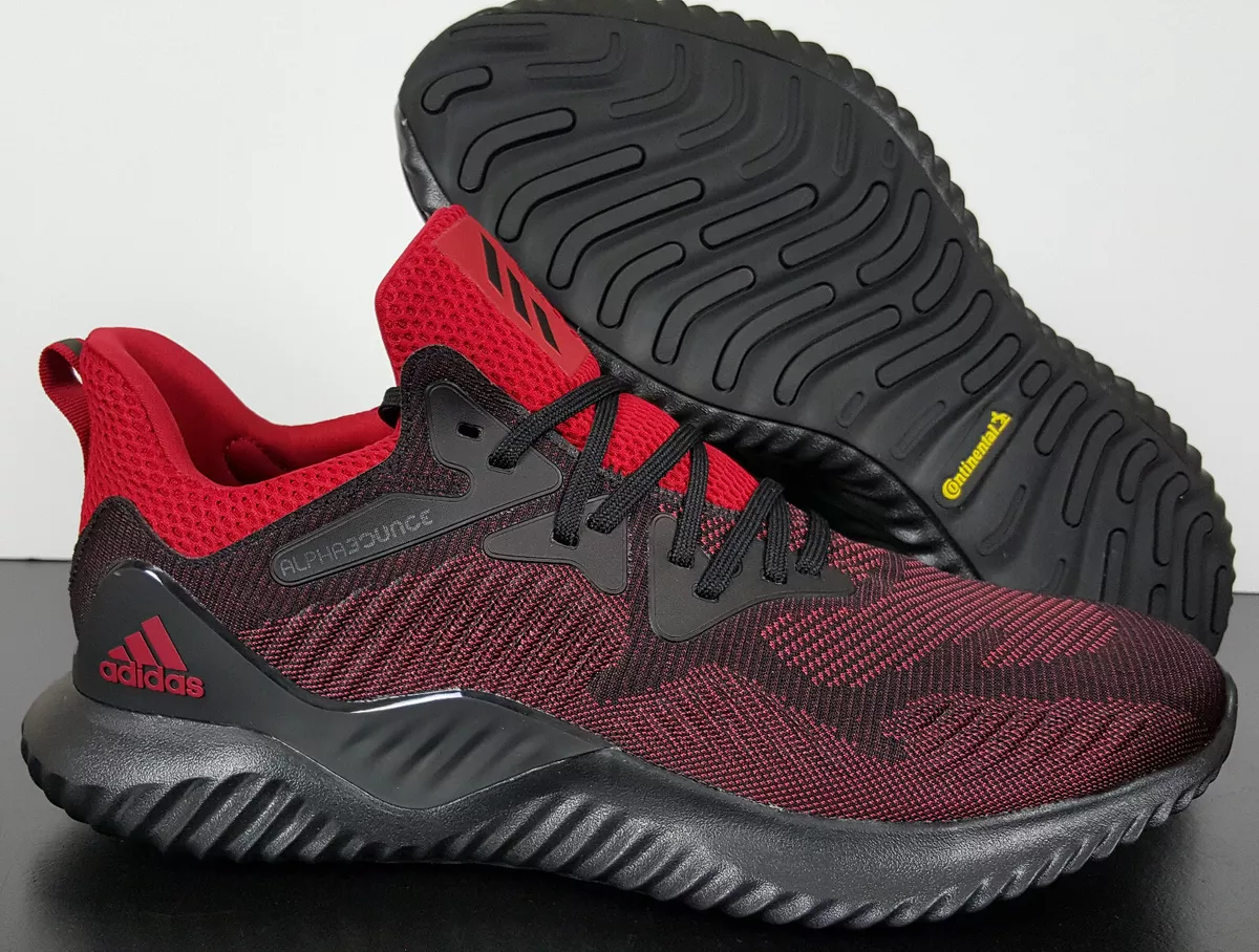 Adidas alphabounce city 2025 shoes men's red gold