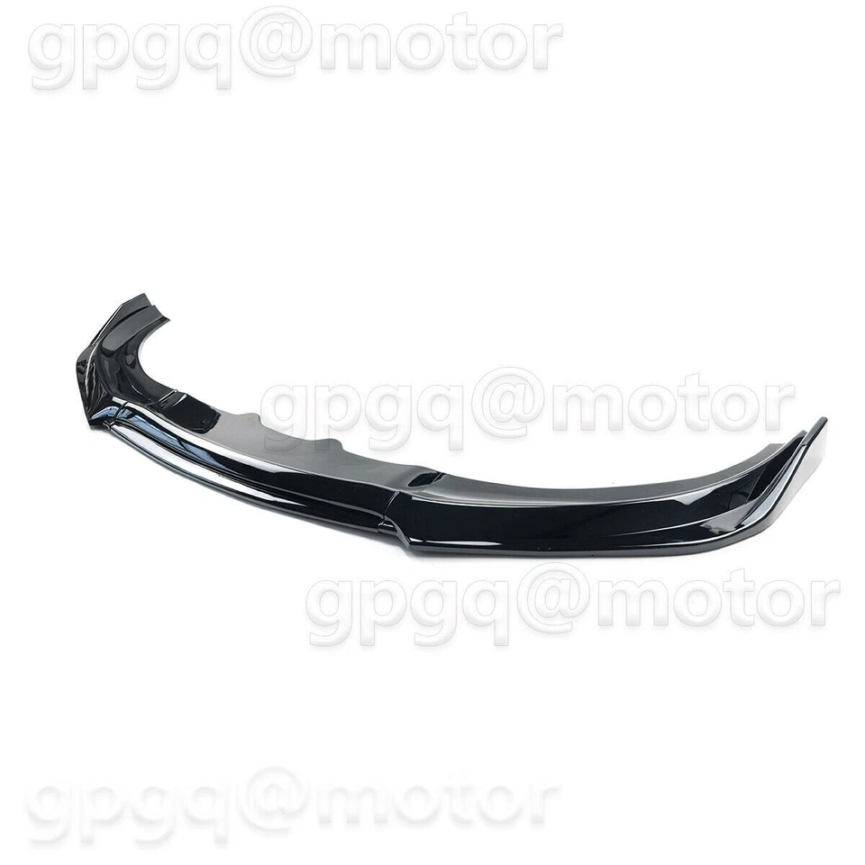 Kit divisor de labios parachoques delantero de 3 piezas estilo V3 para Dodge Charger R/T SXT 2015-2023 Foto 4 de 4