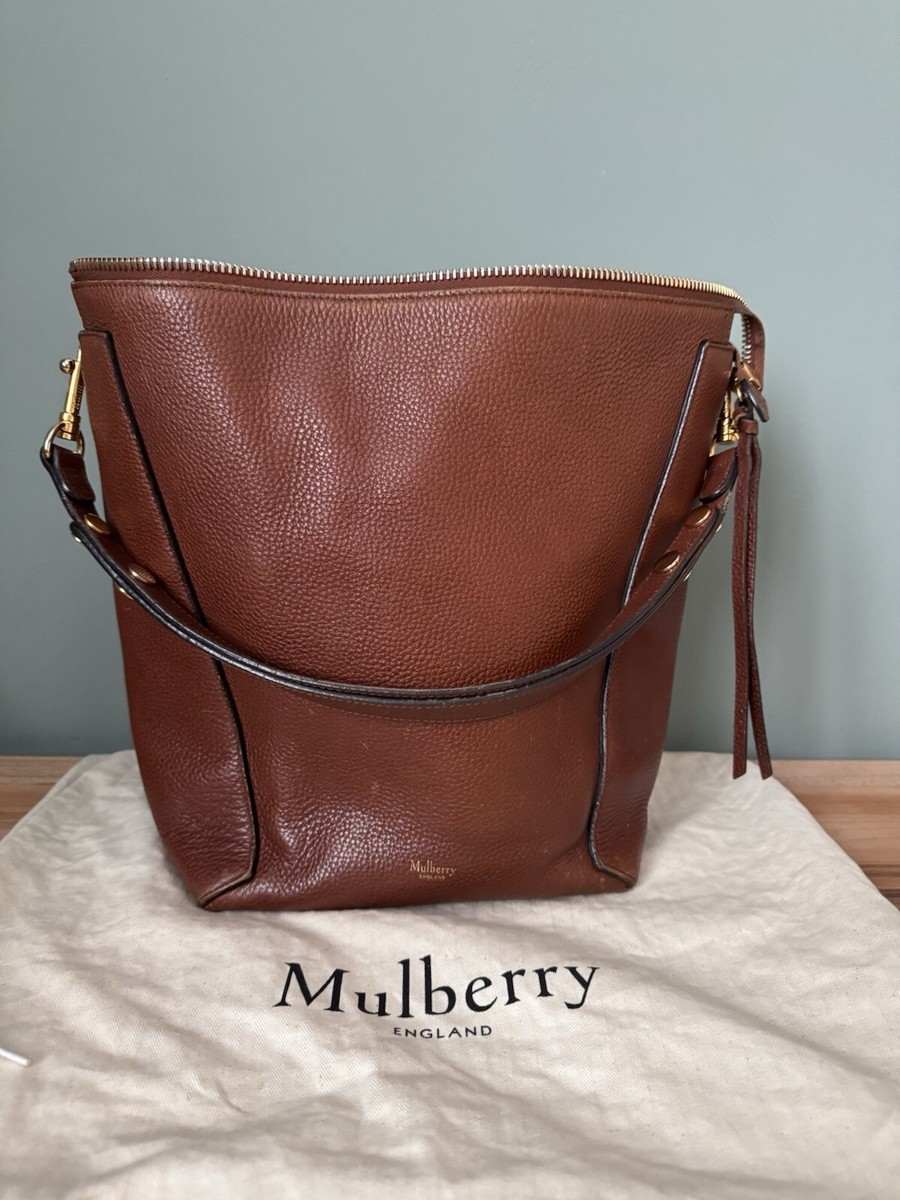 Mulberry Camden Bag Authentic Oak Brown Preowned Condition - Main Image