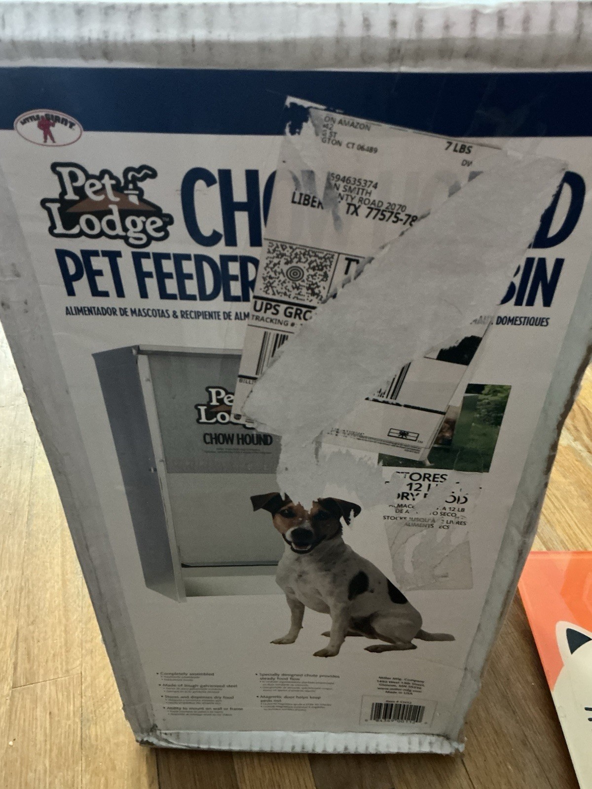 Pet Lodge Chow Hound Automatic Dog Feeder CH12 Holds 12 Pounds of Dry Dog Food