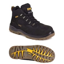 DeWalt Challenger 3 Black Nubuck Waterproof Safety S3 Steel Toe Work Boots UK 9