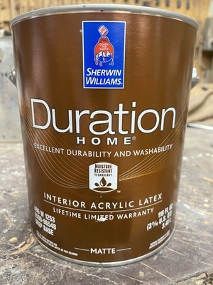 1 Gallon Sherwin Williams Duration Interior Matte Paint / Custom Golden Tan