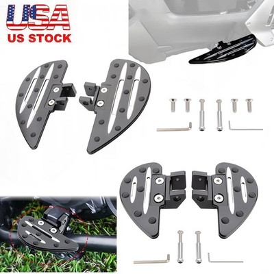 Driver + Passenger Floorboards Foot Board Peg For Can Am Spyder F3 F3-S F3-T 15+