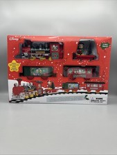 NEW Disney Mickey Mouse Express Holiday Christmas Train Set Lights Sounds 2025