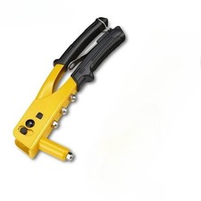Small Single-Handle Rivet Gun, Pop Rivet Gun for 2.4&ndash;4.8 Mm Aluminum Rivets