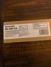 Sharp MX-51NT-CA Cyan Toner Cartridge Genuine OEM New Factory Sealed