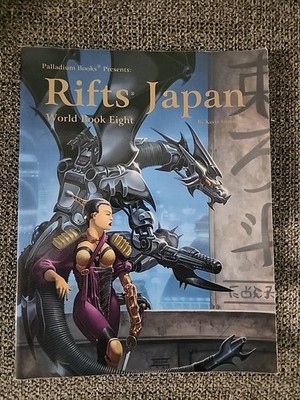 Rifts Japan Worldbook Eight, Palladium Books, First Printing 1995
