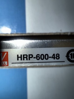 MEAN WELL HRP-600-48 600W 48V 13A High Reliability Switching Power Supply NIB EN