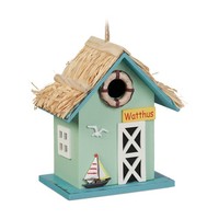 Deko Vogelhaus Vogelvilla Balkon VogelhäUschen Bunt Wetterfest Deko Vogelvilla