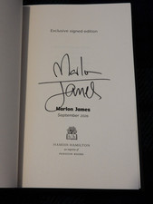 Product Image: MARLON JAMES - THE DISAPPEARERS - SIGNED, 1st/1st - LONGLISTED BOOKER PRIZE 2026