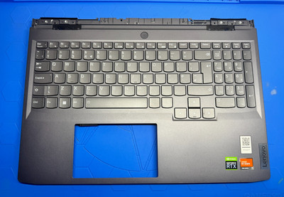 Original Lenovo LOQ 15APH8 LOQ 15IRH8 Handauflage Abdeckung Tastatur Grau 5CB1L49823
