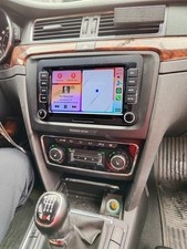 32G Android Auto CarPlay Radio GPS Navi Head Unit 7" For Skoda Superb 2008-2014