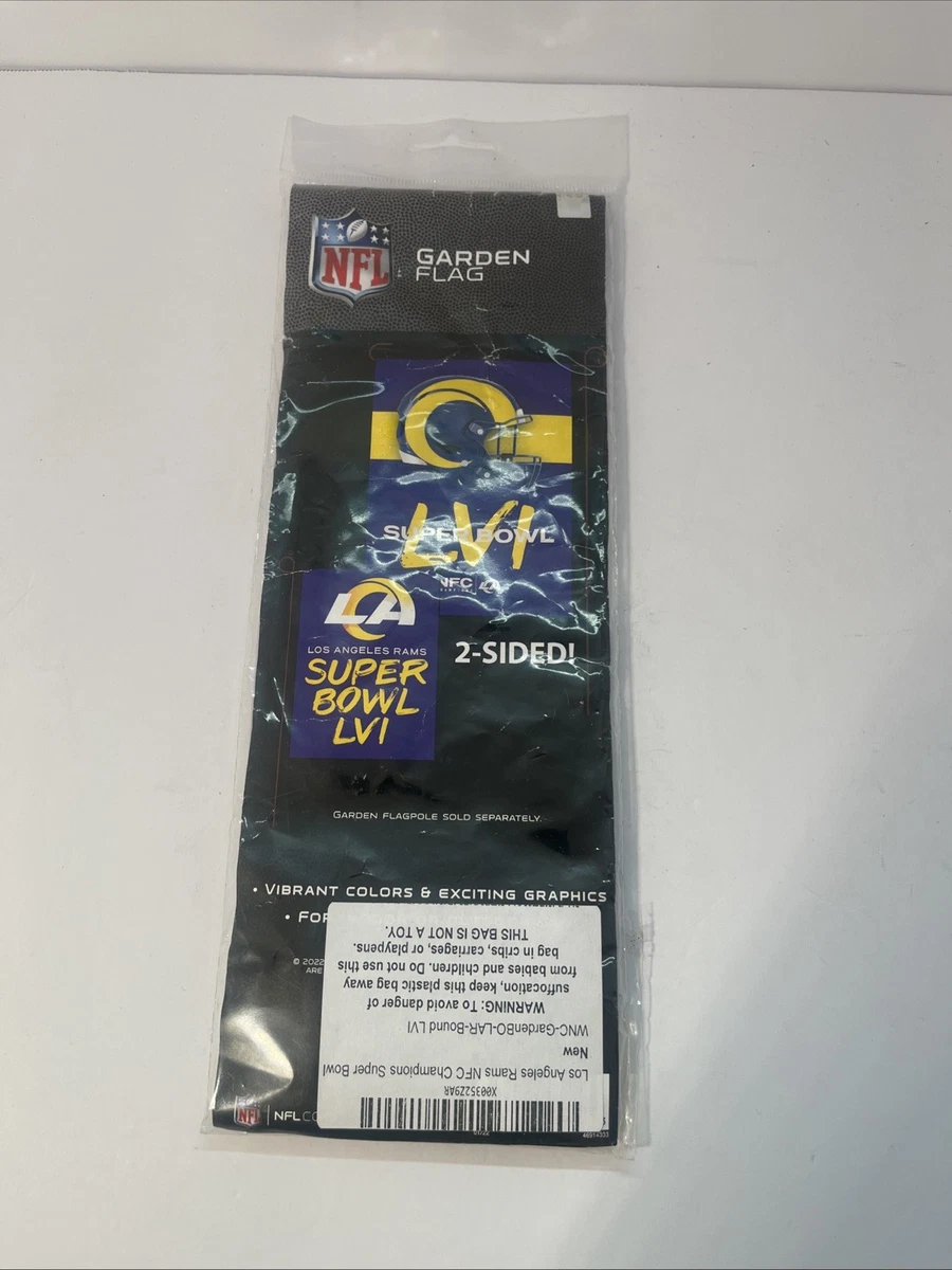 WinCraft Bandiera Los Angeles Rams 3x5 Piedi (0.9x1.5m) – USA – Poliestere Con Occhielli