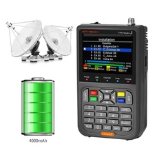 3.5" LCD Display Digital Satellite Finder TV Signal Strength Meter DVB-S/S2/S2X