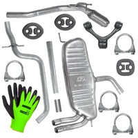 SchalldäMpferset Auspuff FüR Seat Leon 2 II FließHeck 2.0 TDI (2005-05/2011)