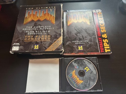 THE ULTIMATE DOOM Thy Flesh Consumed (Replay) PC-CDROM IN SCATOLA 1995 EUR 109,90 - ES