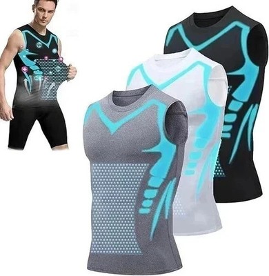 Evolv-Off Kompressionsshirt, V-Boost 2025 neue Version Ionic Shaping ärmellos *