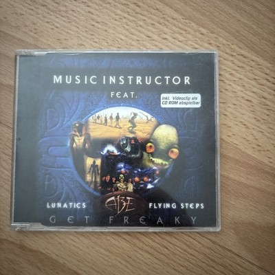 Maxi-CD:  Music Instructor Feat. Lunatics,Abe,Flying Steps    Get Freaky (1998) 
